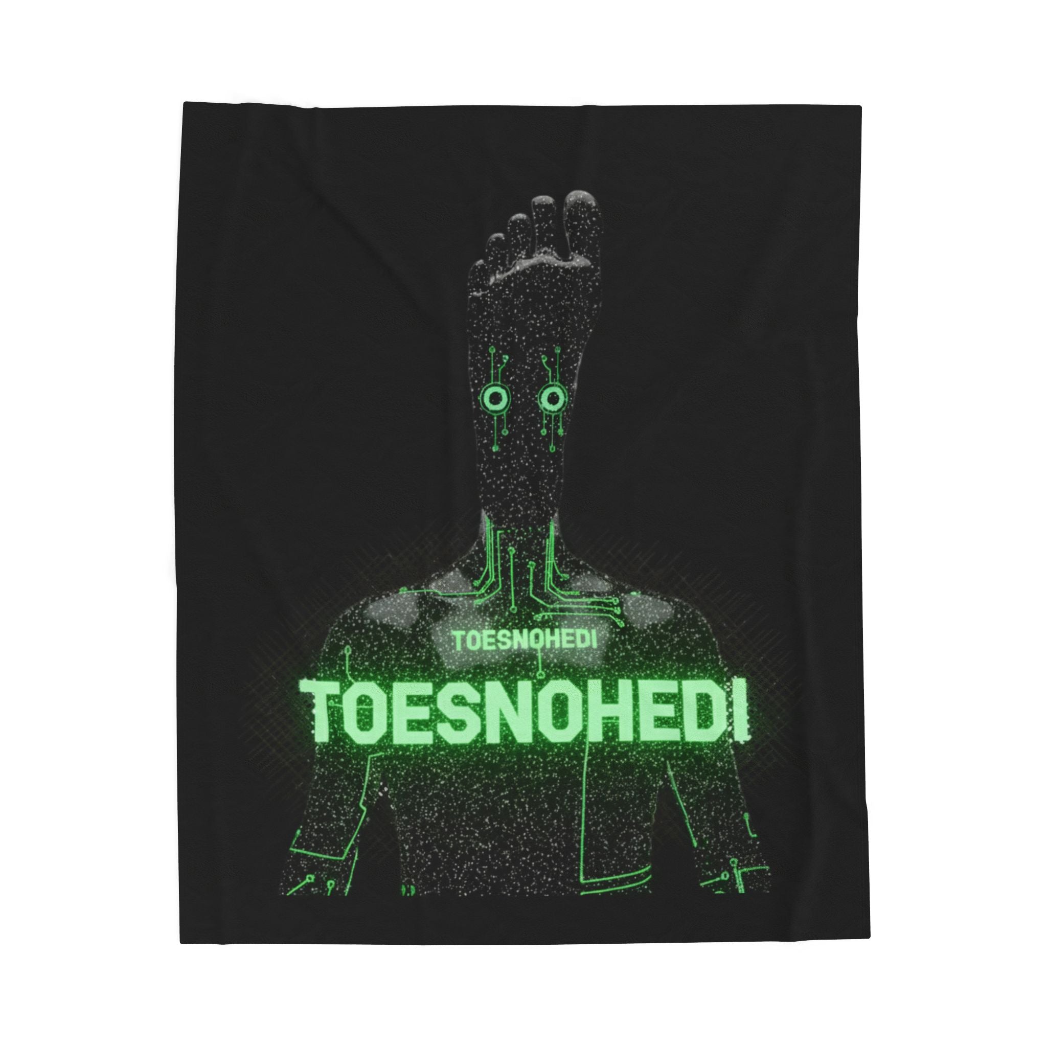 Toesnohedi Velveteen Plush Blanket - Cozy & Fun Home Decor