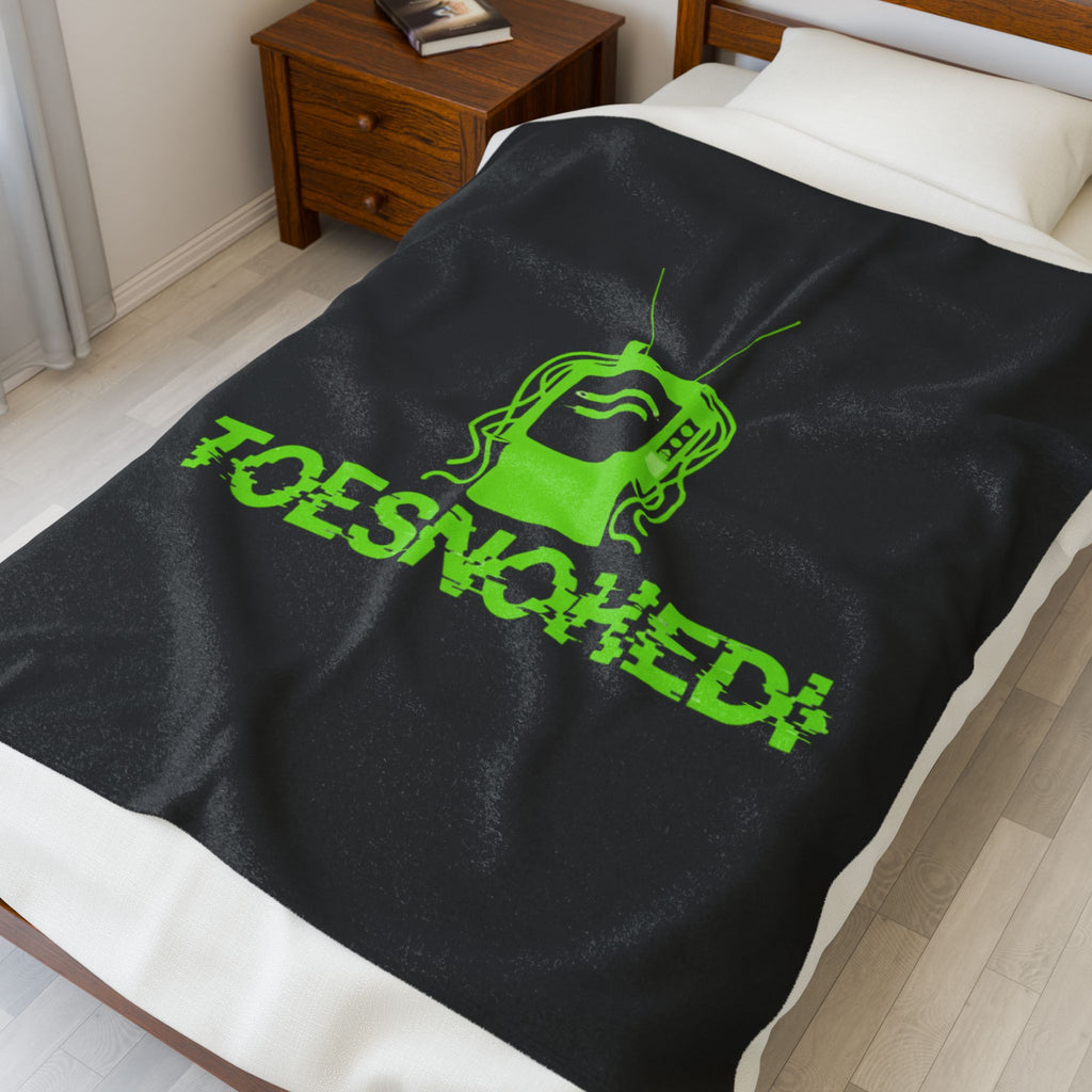 Toesnohedi Velveteen Plush Blanket - Cozy & Fun Home Decor