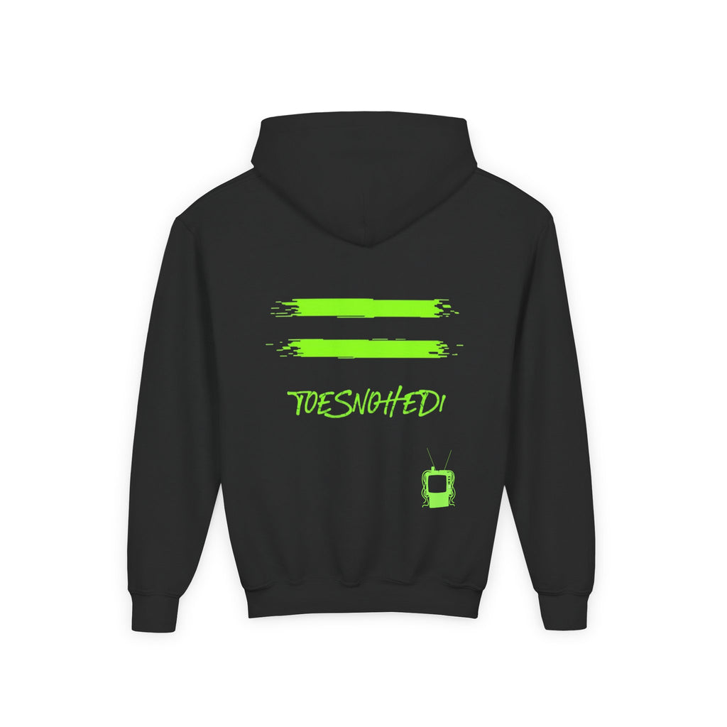 Urban Youth Hooded Sweatshirt with Graphic Print