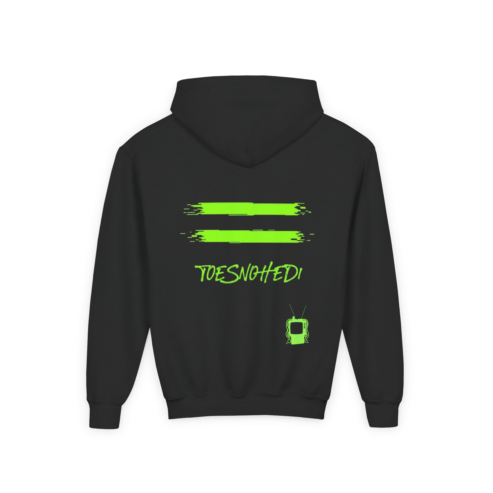 Urban Youth Hooded Sweatshirt with Graphic Print